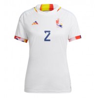 Dámy Fotbalový dres Belgie Toby Alderweireld #2 MS 2022 Venkovní Krátký Rukáv